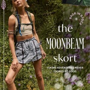 Moonbeam Skort - Gray Blue. size L